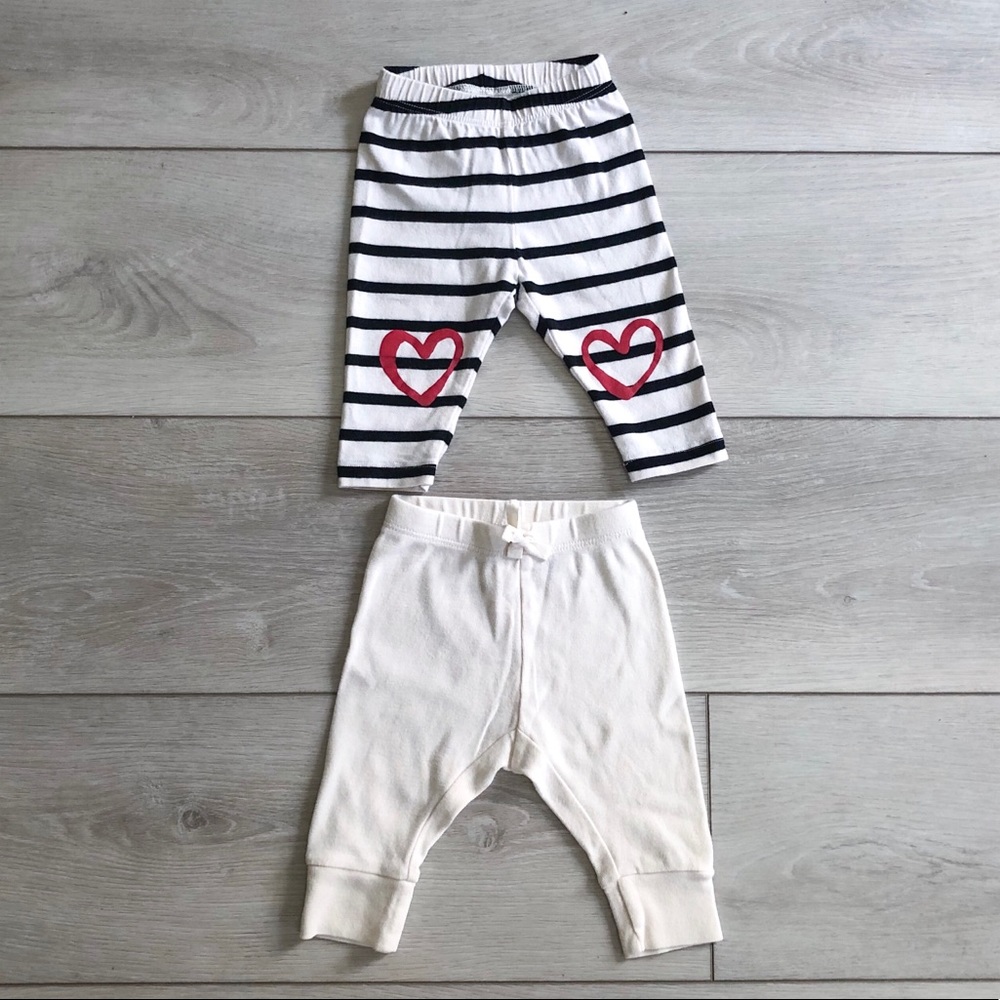Set of Baby Gap pants - 0-3 M